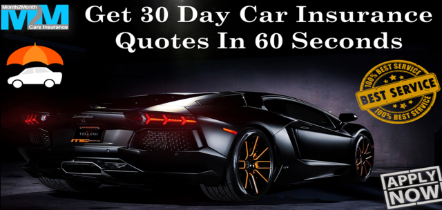 30 Days Car Insurance Policy with the Best Online Quotes